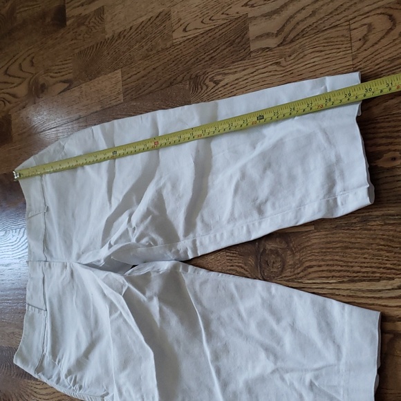 (4P) Ann Taylor Petite Curvy Capris Cottagecore Coastal Travel Vacation - Picture 4 of 9